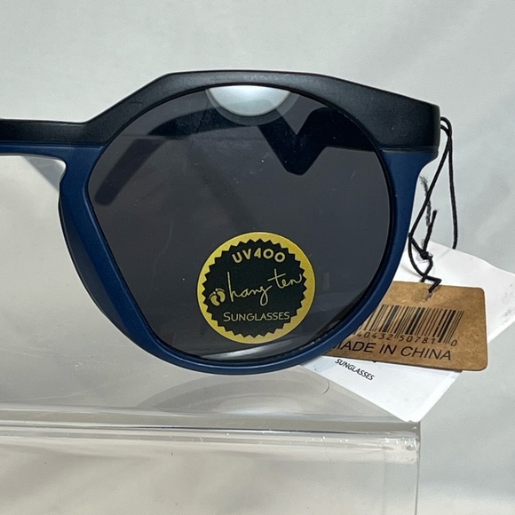 NWT Hang Ten Blue/Black Frame Sunglasses - Picture 3 of 7